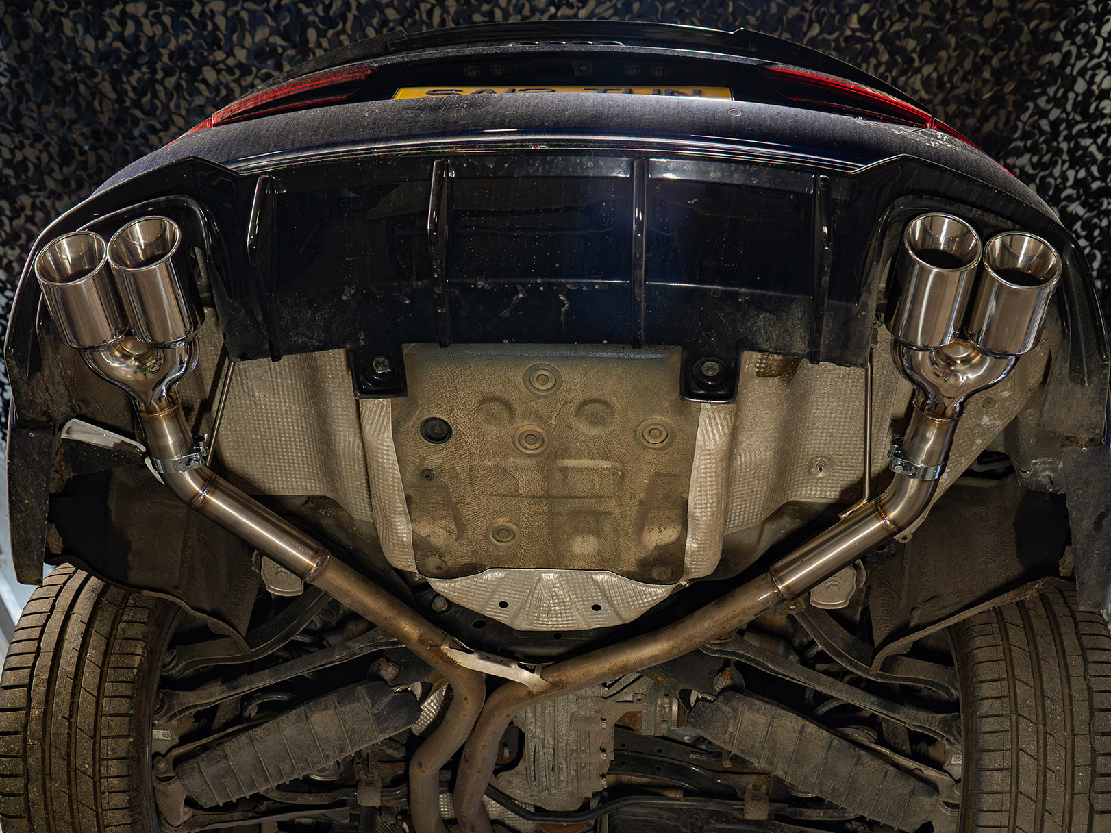 Custom Back Box Custom Back Box Exhaust System — BAF Performance