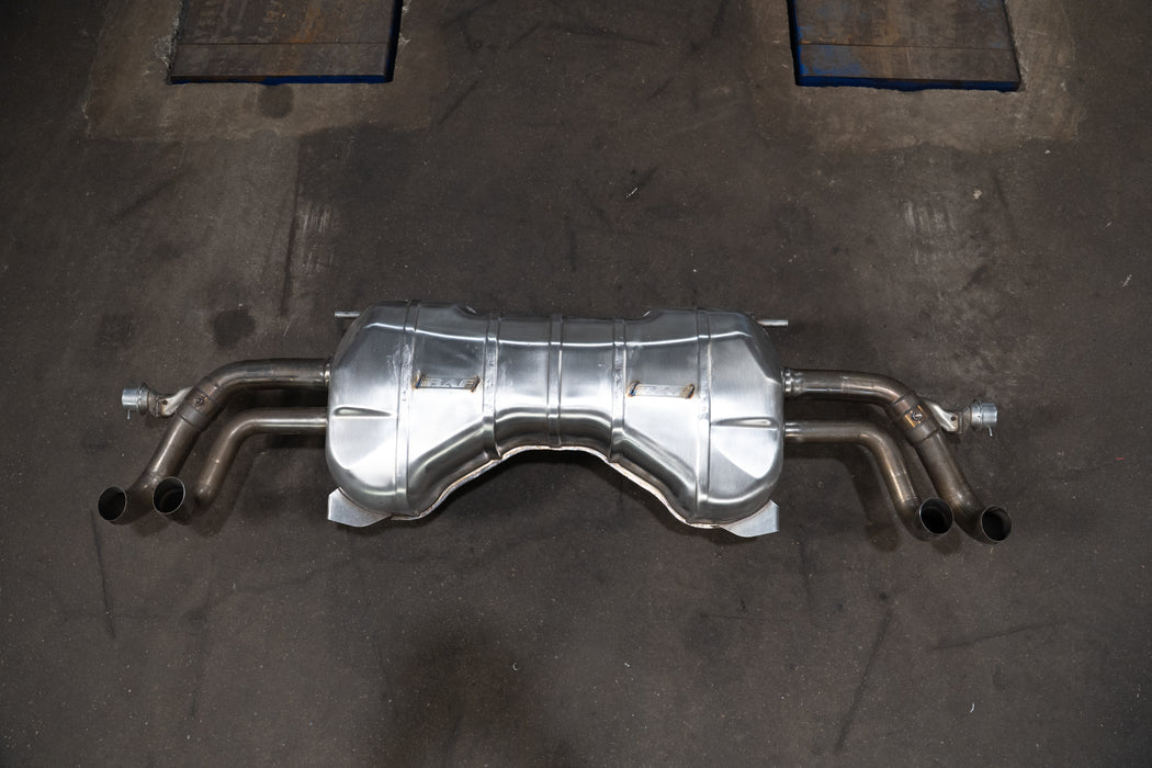 OEM+ Exhaust System - Lamborghini Huracan Back Box Mod — BAF Performance
