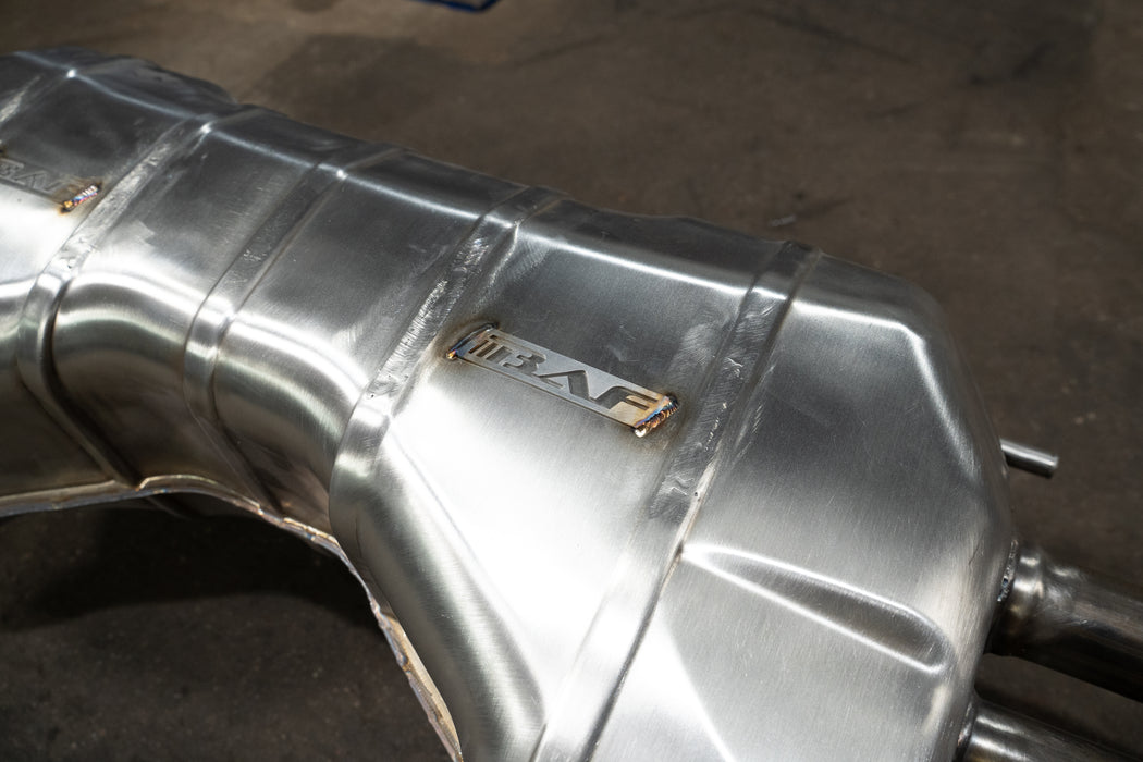 OEM+ Exhaust System - Lamborghini Huracan Back Box Mod — BAF Performance