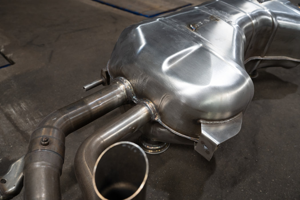 OEM+ Exhaust System - Lamborghini Huracan Back Box Mod — BAF Performance
