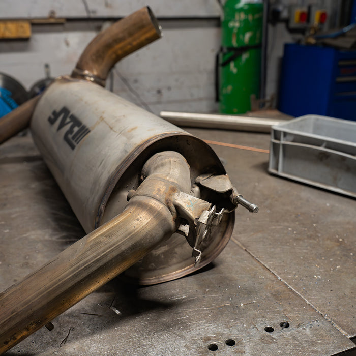 OEM+ Exhaust System - BMW M240i F22 Back Box Mod — BAF Performance