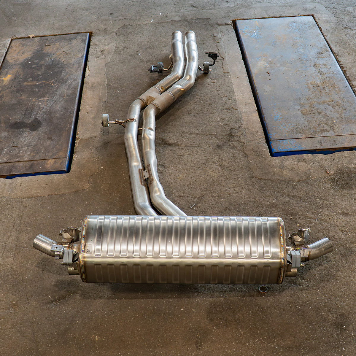 OEM+ Exhaust System - Lamborghini Urus Back Box Mod — BAF Performance